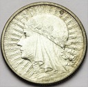 2 zł złote 1933 Głowa kobiety, Polonia SREBRO