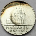 Austria 25 Szylingów 1957 Mariazell SREBRO (2)