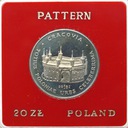 PRÓBA 20 zł złotych 1981 MN Barbakan w Krakowie