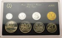 Zestaw Polskie Monety Obiegowe 1990, LUSTRZANE