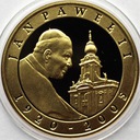 10 zł złotych 2005 Jan Paweł II SREBRO AU