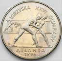 2 zł złote 1995 Atlanta Zapasy Igrzyska
