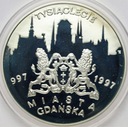 20 zł złotych 1996 Tysiąclecie Gdańska