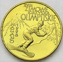 2 zł złote 1998 Nagano Zimowe Igrzyska Olimpijskie
