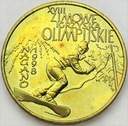 2 zł złote 1998 Nagano Zimowe Igrzyska Olimpijskie