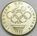 200 zł złotych 1976 XXI Olimpiada SREBRO