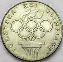 200 zł złotych 1976 XXI Olimpiada SREBRO