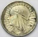 5 zł złotych 1933 Głowa kobiety Polonia SREBRO (2)