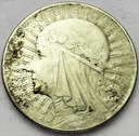 5 zł złotych 1933 Głowa kobiety Polonia SREBRO (1)