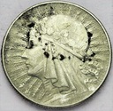 5 zł złotych 1934 Głowa kobiety Polonia SREBRO (5)