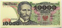 1988 10000 zł złotych Wyspiański, seria AT (4)