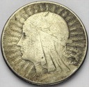 10 zł złotych 1932 Głowa kobiety SREBRO