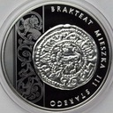 10 zł złotych 2014 brakteat Mieszka III Starego