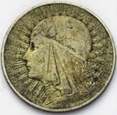 5 zł złotych 1933 Głowa kobiety Polonia SREBRO