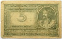 1919 5 mkp Pięć Marek Polskich seria IH Głowacki