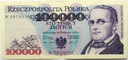 1993 100000 zł złotych Moniuszko seria W JEDNOLI.