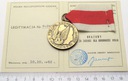 Medal Za Zasługi Dla Obronności Kraju Brązowy