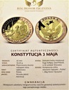 Konstytucja 3 Maja Platerowanie - 2 x ZŁOTO (2)