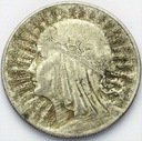 10 zł złotych 1933 Głowa kobiety Polonia SREBRO