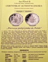 Jan Paweł II Pierwsza Pielgrzymka do Polski SREBRO