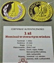 Złote Lata PRL 1 zł, Platerowanie Złoto i Rod