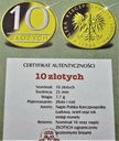 Złote Lata PRL 10 zł, Platerowanie Złoto i Rod