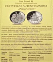 Jan Paweł II Papież rodzin SREBRO