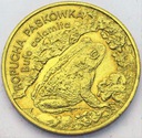 2 zł złote 1998 Ropucha paskówka