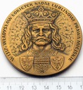 Medal Władysław Łokietek Lublin Prawa Miejskie