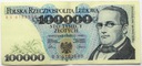 1990 100000 zł złotych Moniuszko seria BS