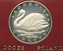PRÓBA 1000 zł 1984 Łabędź Ochrona Środowiska Ag