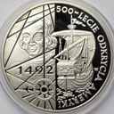 200000 zł złotych 1992 Odkrycie Ameryki 500-lat