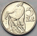 5 zł pięć złotych z Rybakiem 1959 Rybak