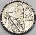 5 zł pięć złotych z Rybakiem 1971 Rybak