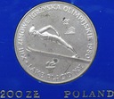 200 zł złotych 1980 Lake Placid - ze zniczem