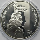 10 zł 2005 Stanisław August Poniatowski POPIERSIE