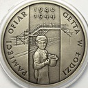 20 zł złotych 2004 Pamięci Ofiar Getta w Łodzi