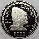 USA 1 Dolar 2000 Leif Eriksson LUSTRZANA