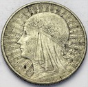 10 zł złotych 1932 Głowa kobiety Polonia SREBRO