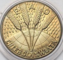 PRÓBA 10 zł 1971 FAO Chleb Dla Świata CuNi
