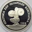 200000 zł złotych 1991 Barcelona ciężary