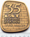 Medal 35 Lat Batalion im. Czwartaków