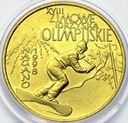 2 zł złote 1998 Nagano Zimowe Igrzyska Olimpijskie