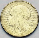 5 zł złotych 1934 Głowa kobiety Polonia SREBRO