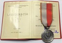 Medal 40-lecia Polski Ludowej + Legitymacja