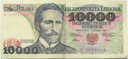 1987 10000 zł Wyspiański, seria E JEDNOLITEROWA