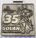 Medal 35 Półmaraton Solan Nowa Sól
