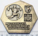 Medal Mistrzostwa Świata I Europy Warszawa 1969
