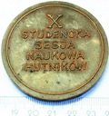 Medal Studencka Sesja Naukowa Hutników