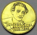 2 zł złote 1999 Juliusz Słowacki